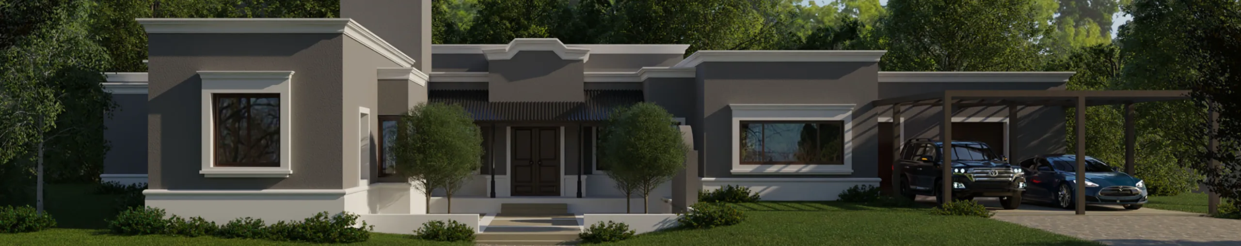 Rendering preview for houses